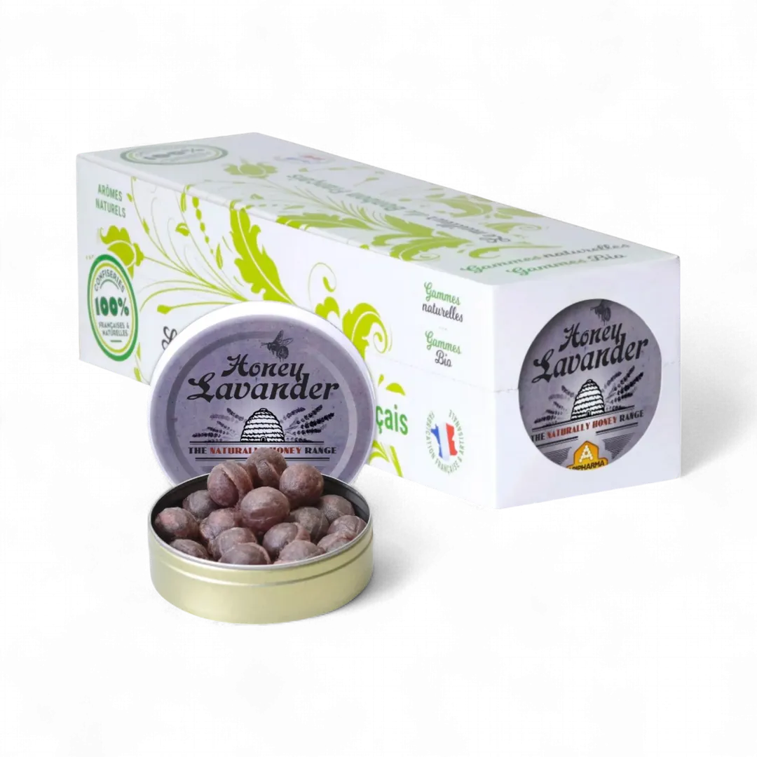 Apipharma Honey Lavender - French Gourmet Natural Candy Tin