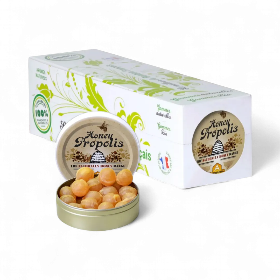 Apipharma Honey Propolis - French Gourmet Natural Candy Tin