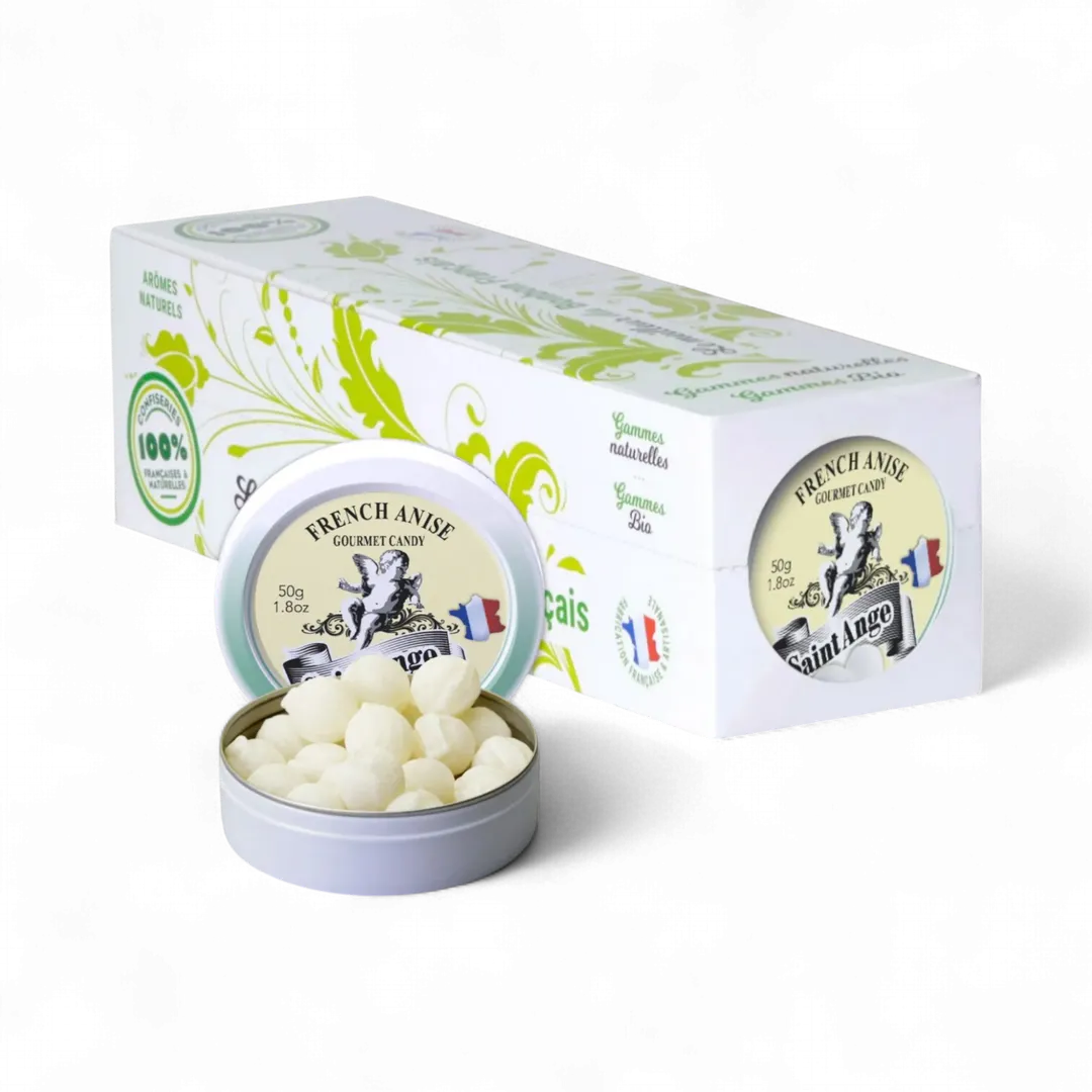 Saint Ange Anise - French Gourmet Natural Candy Tin