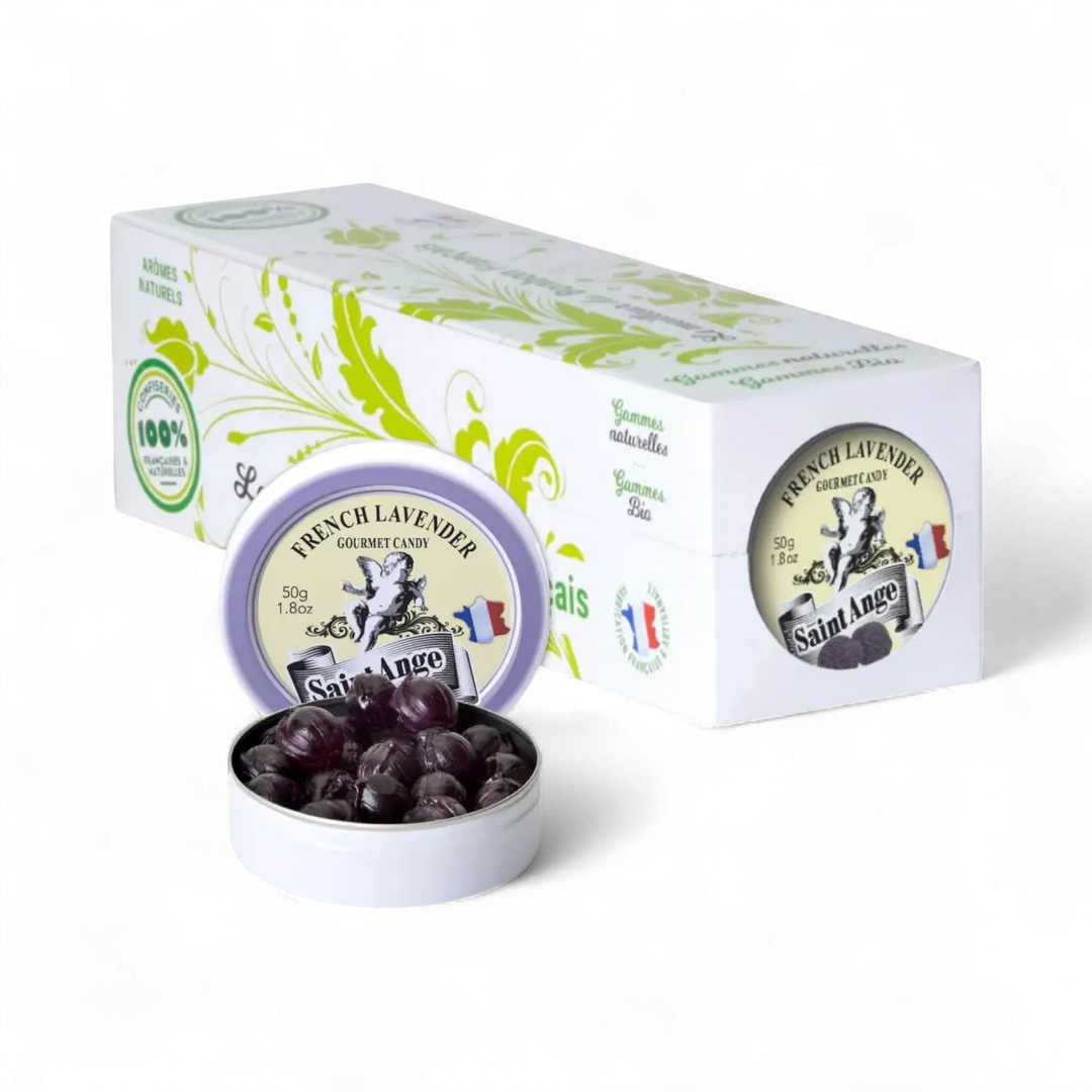Saint Ange Lavender - French Gourmet Natural Candy Tin