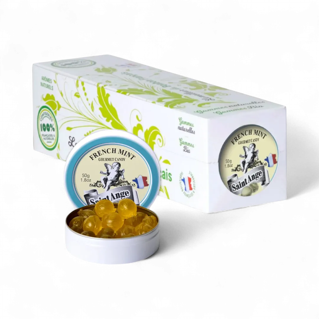 Saint Ange Mint - French Gourmet Natural Candy Tin