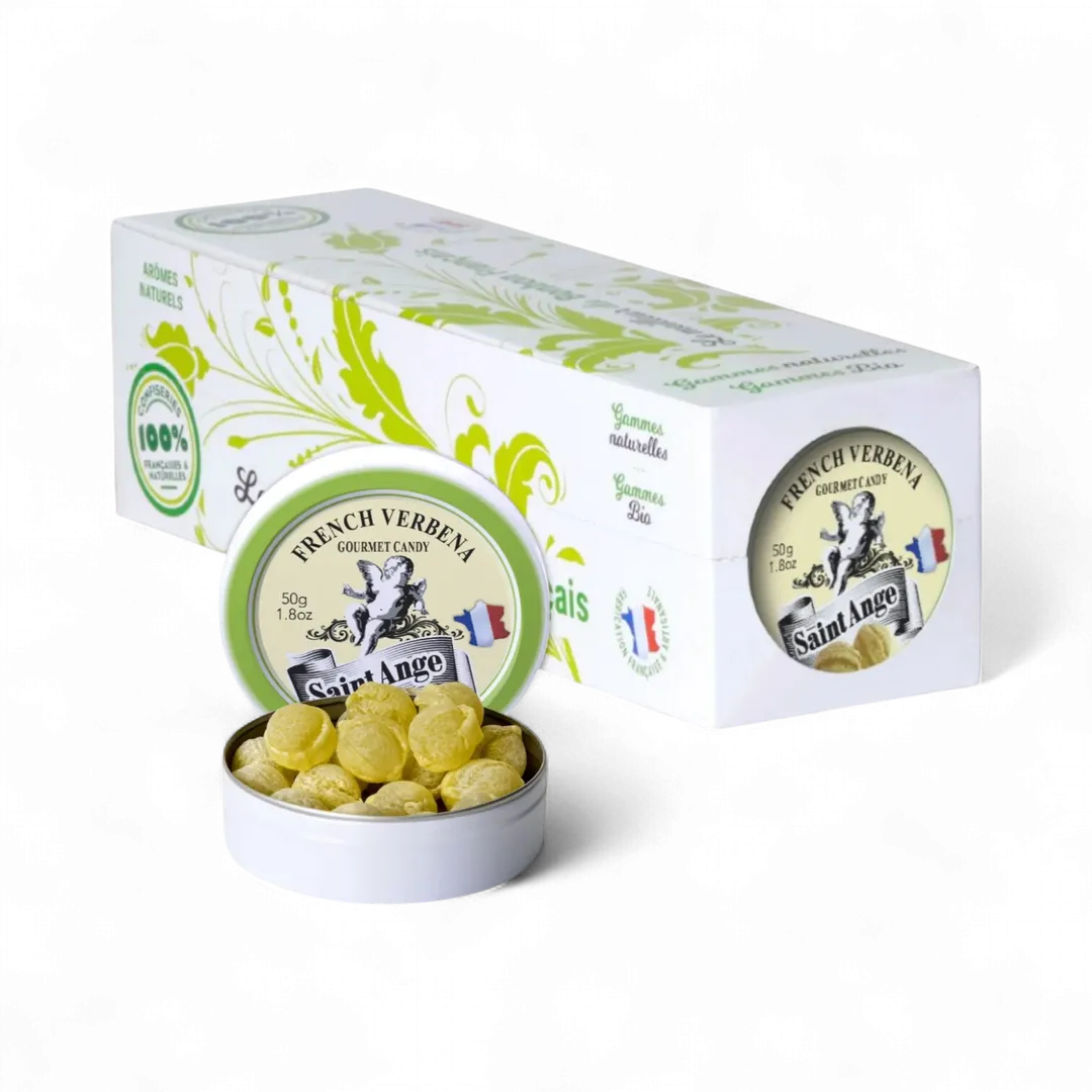Saint Ange Verbena - French Gourmet Natural Candy Tin