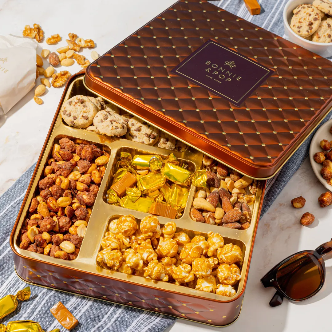 Caramel and Nuts Gourmet Gift Basket