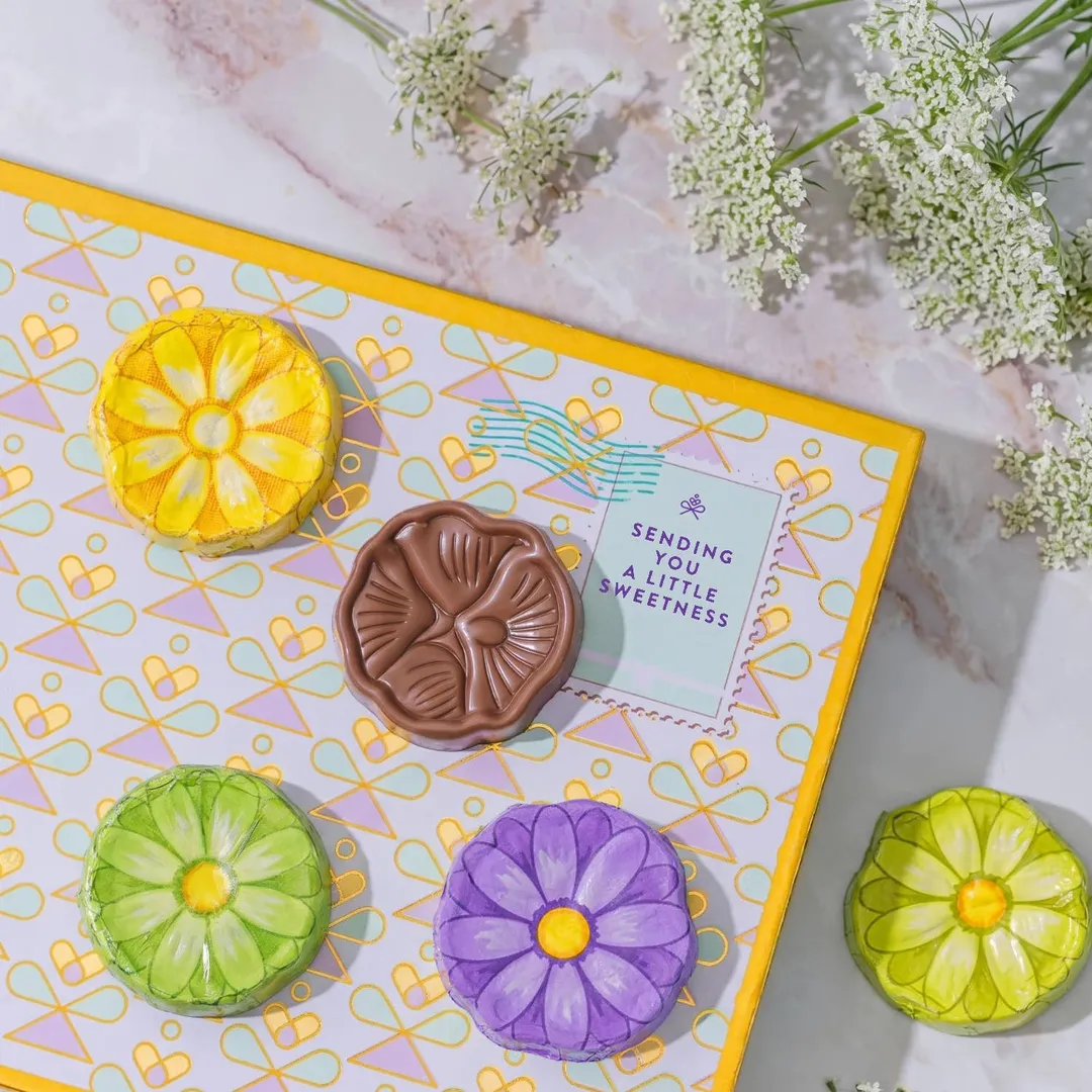Get Well Soon Chocolate Gift Box | Edible Greeting Card for Recovery, Sympathy & Thinking of You