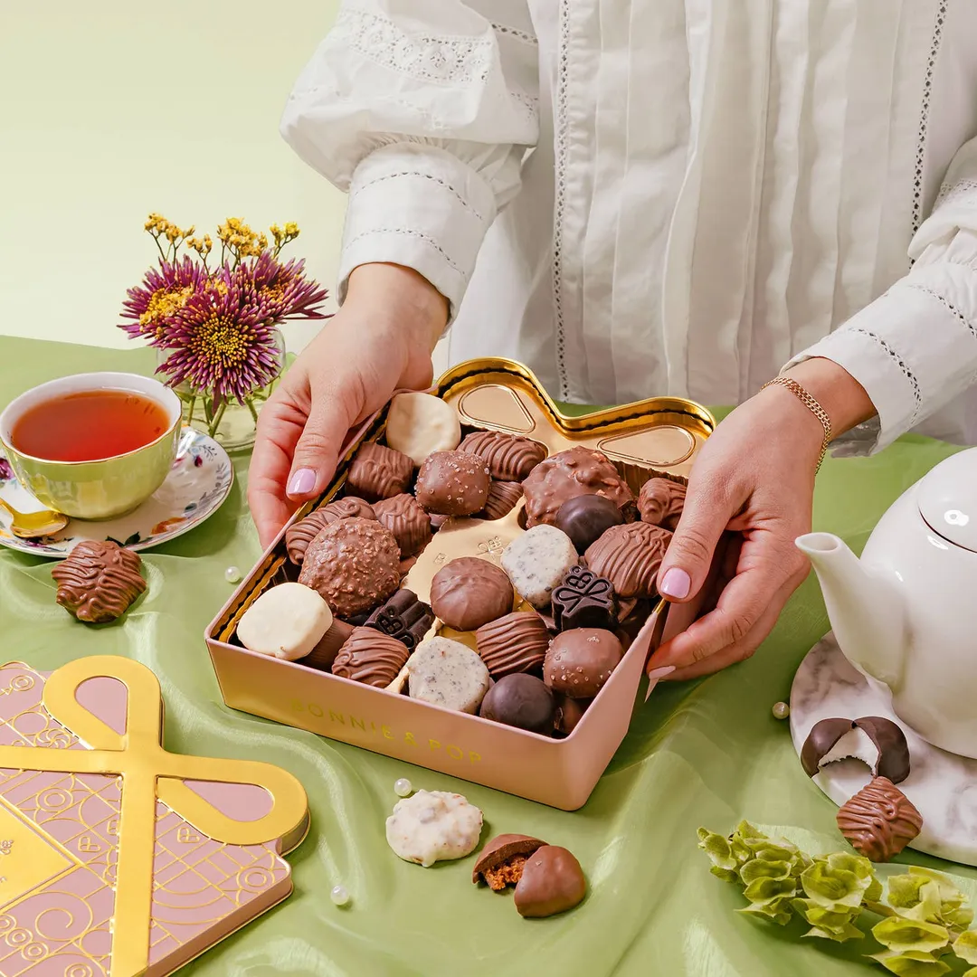 Sweet Bliss: Bonnie & Pop Chocolate Truffle Treasure Box