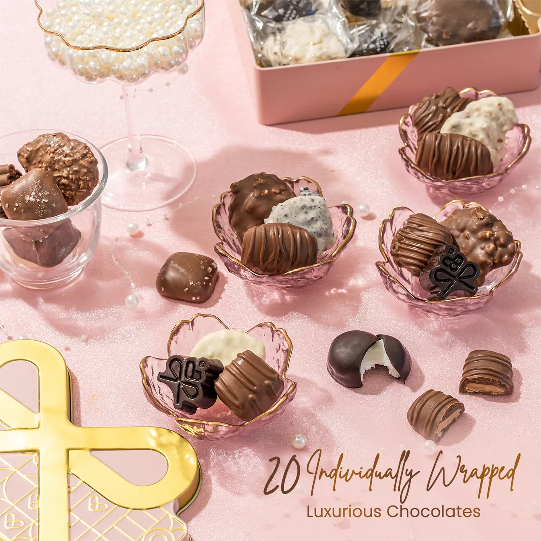 Sweet Bliss: Bonnie & Pop Chocolate Truffle Treasure Box