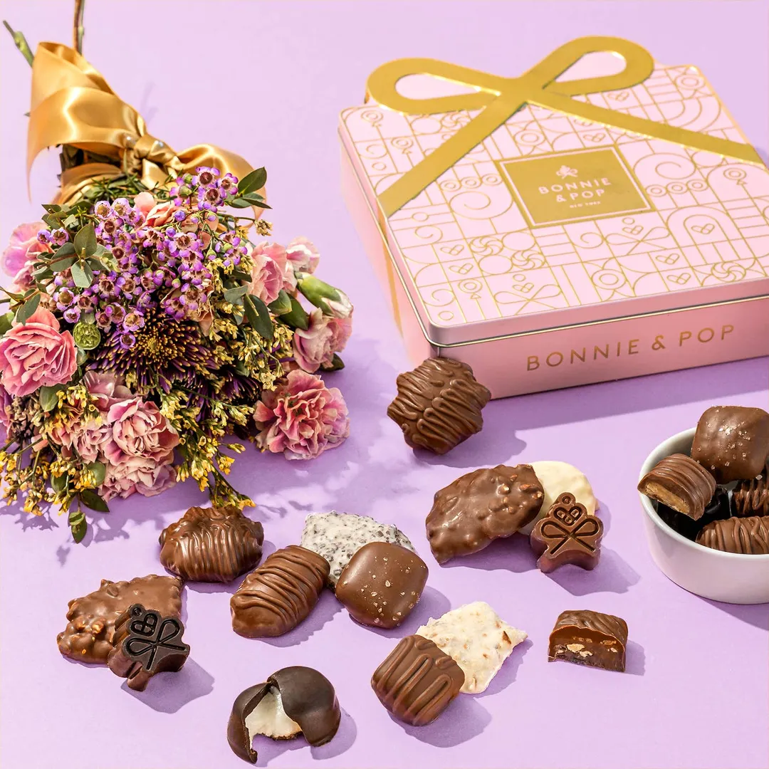 Sweet Bliss: Bonnie & Pop Chocolate Truffle Treasure Box