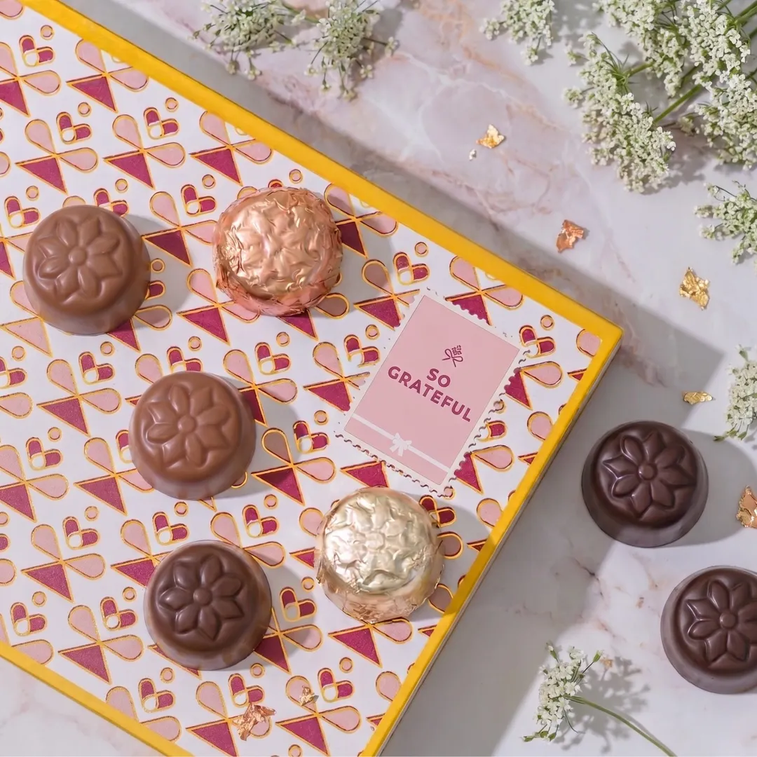 Thank You Chocolate Gift Box | Edible Greeting Card for Client, Employee & Teacher Appreciation
