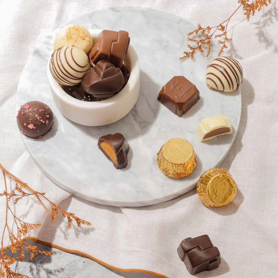 Two-Tier Belgium Truffle Gift Box