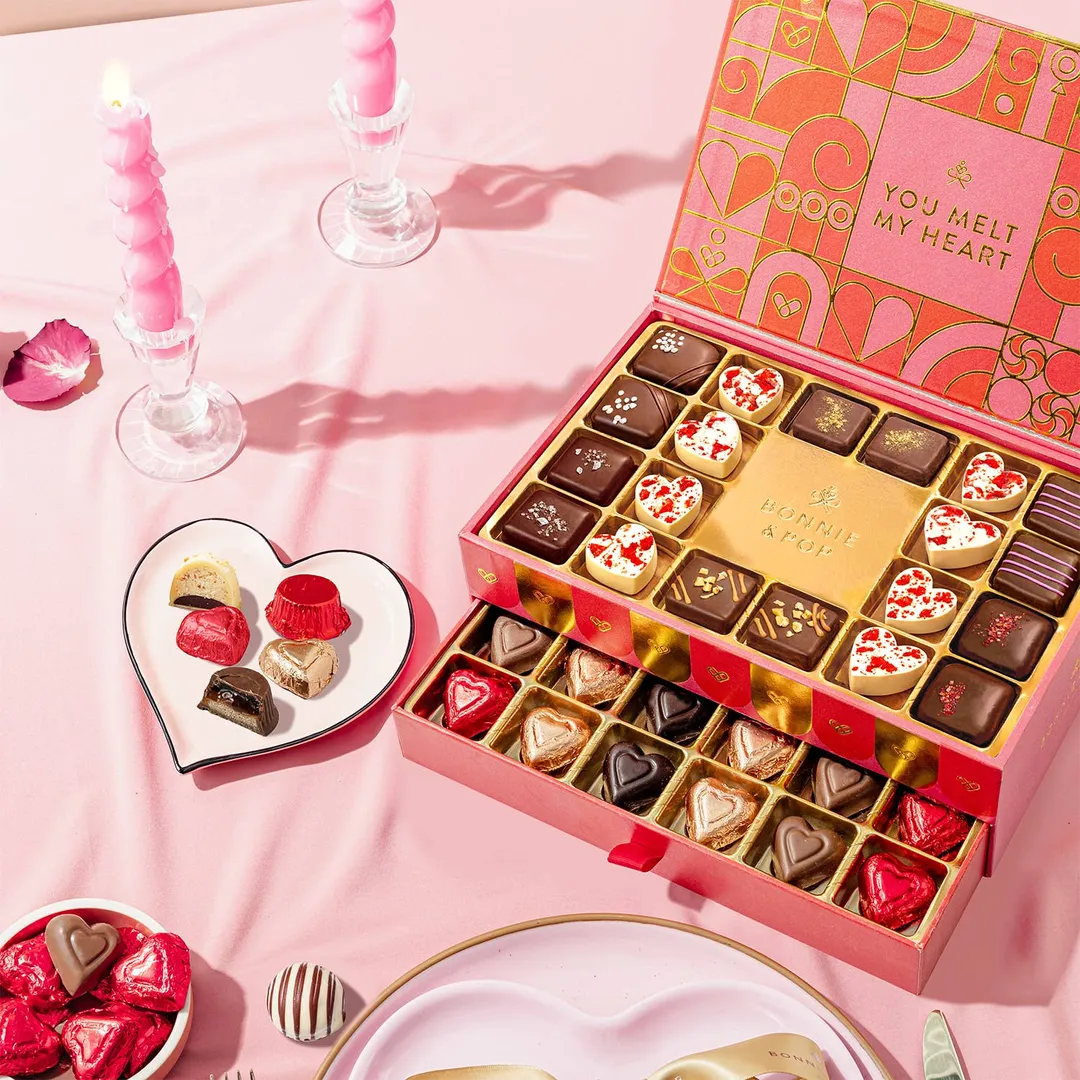 Two Tier Chocolate Valentine's Day Chocolate Collection