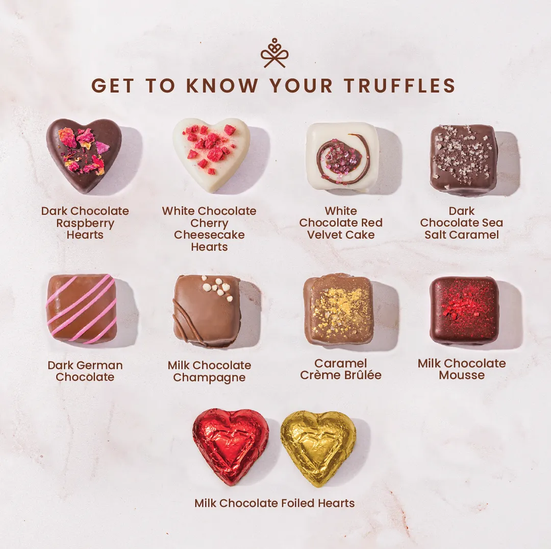 Two Tier Chocolate Valentine's Day Chocolate Collection