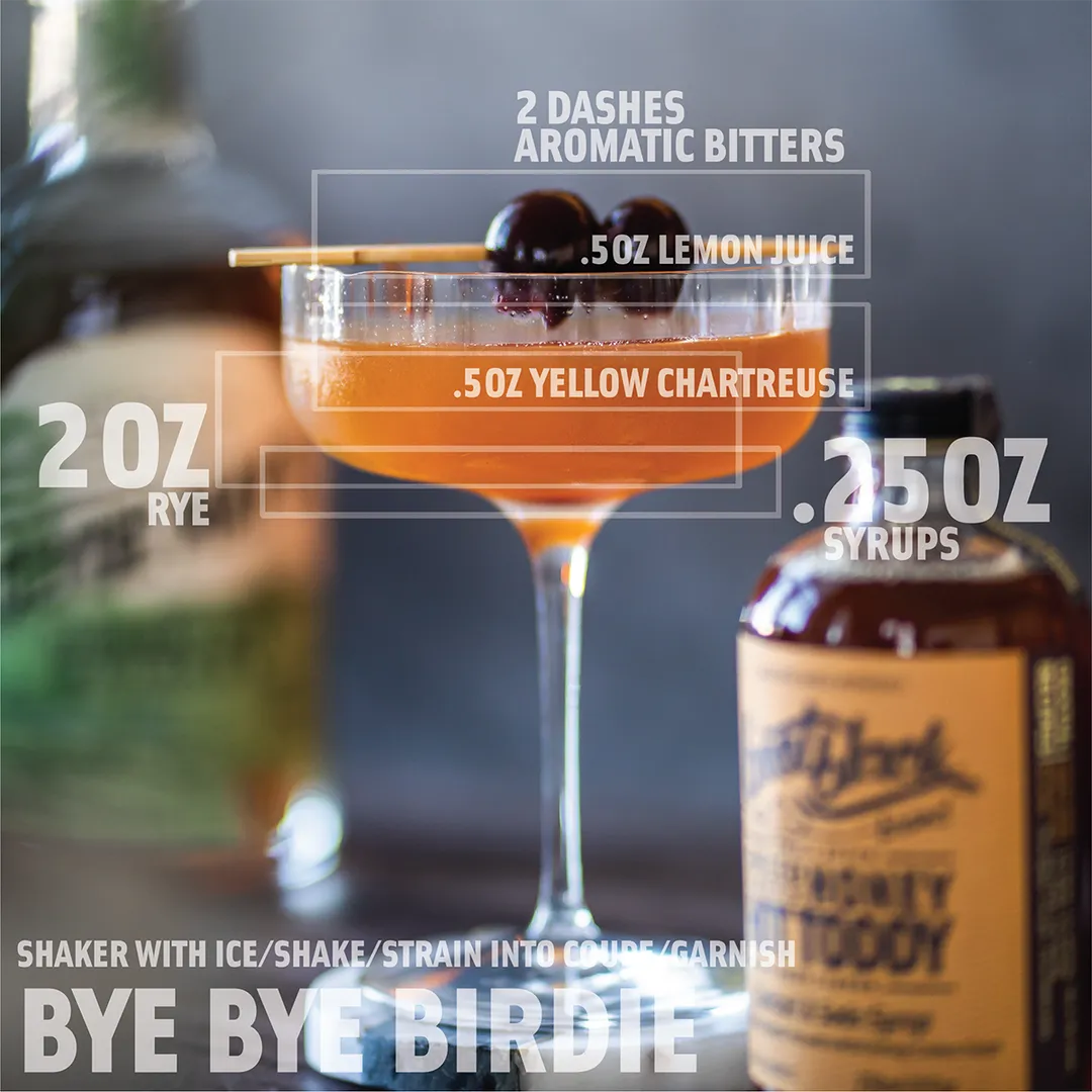 Limited Seasonal Syrup! Traditional Hot Toddy Cocktail Syrup - 16 oz