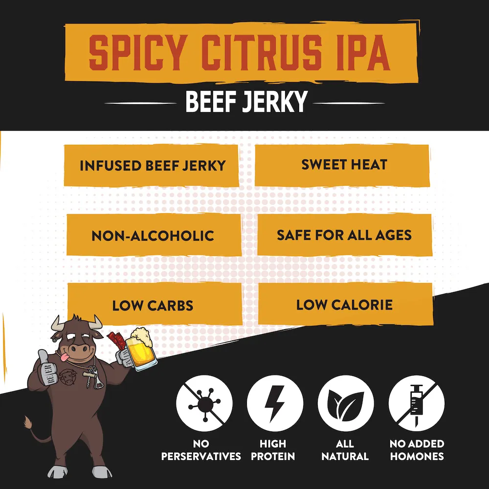 Spicy Citrus IPA Large 8oz "Growler Bag"