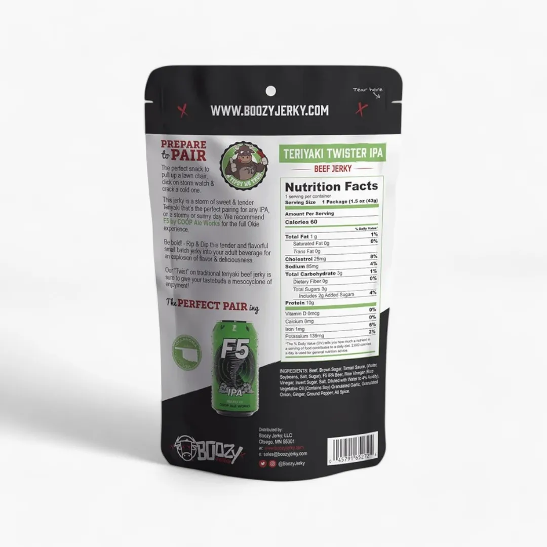 Teriyaki Twister Ipa Jerky
