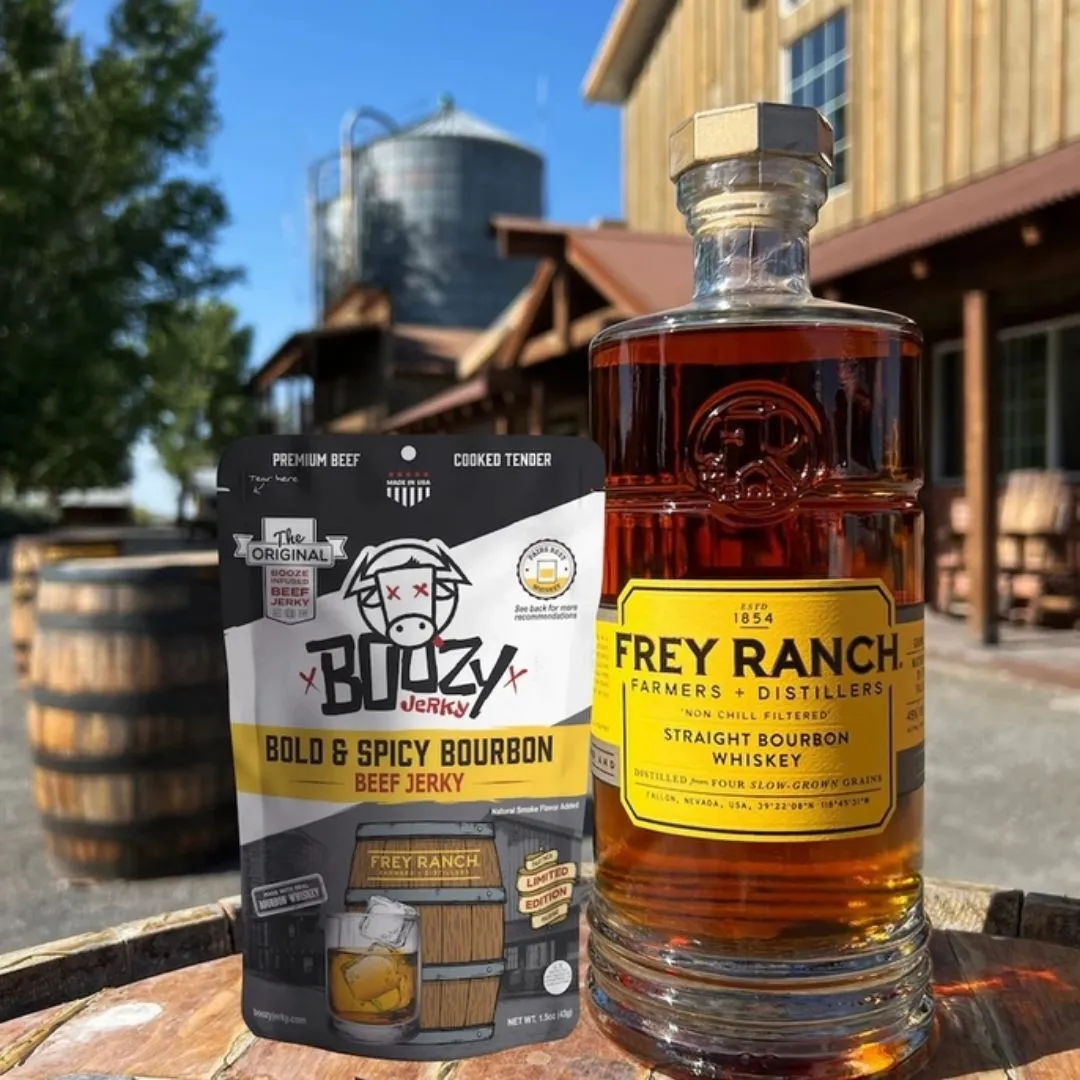 Bold and Spicy Bourbon Boozy Jerky