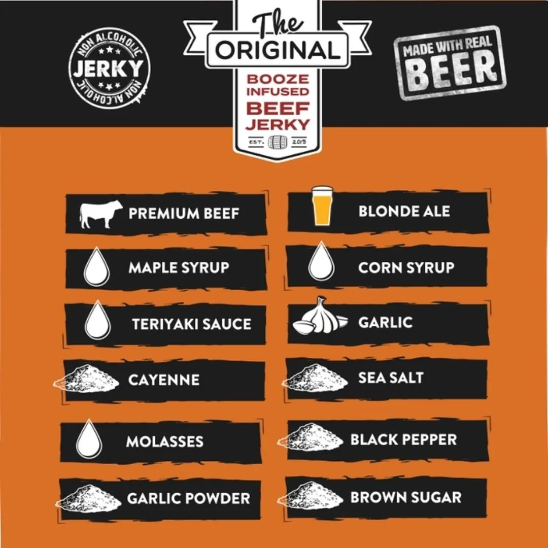 Montreal Maple Spice Lager Beef Jerky