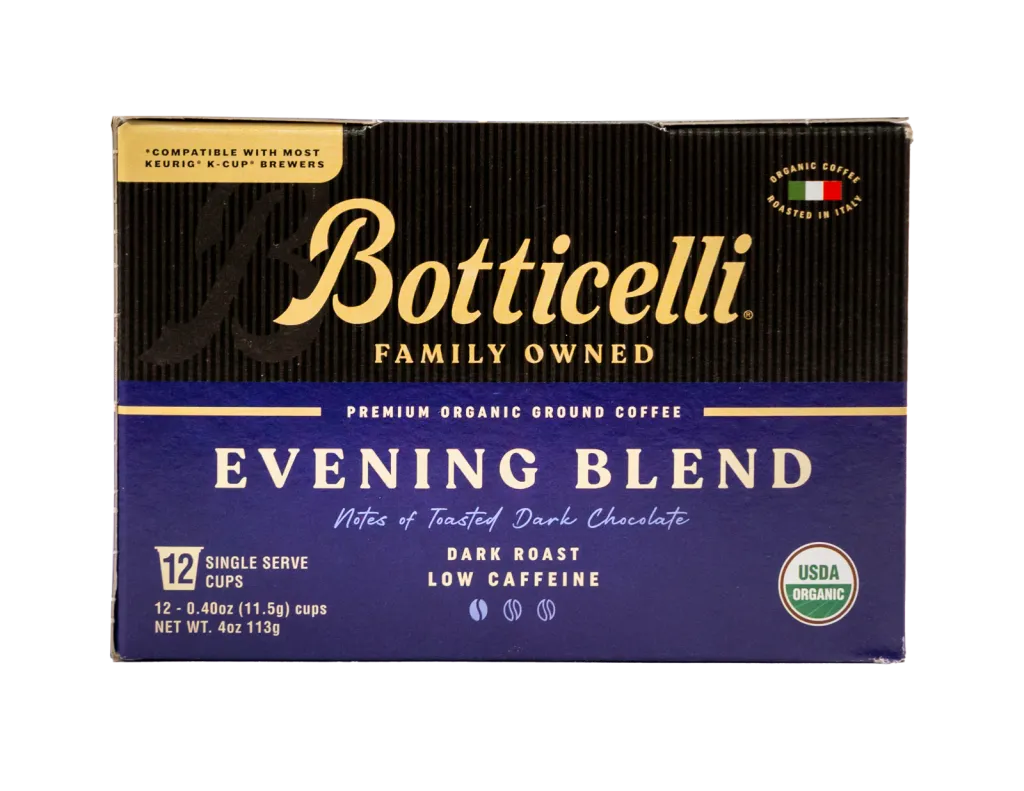 Evening Blend Organic K-Cups 12CT