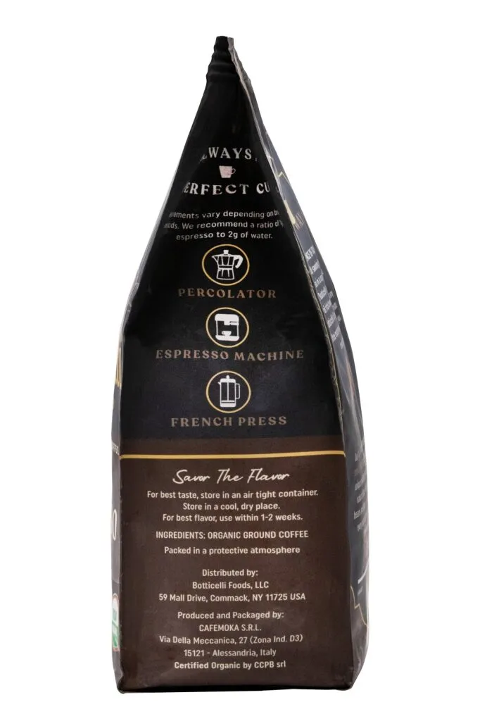Espresso Organic Ground Coffee