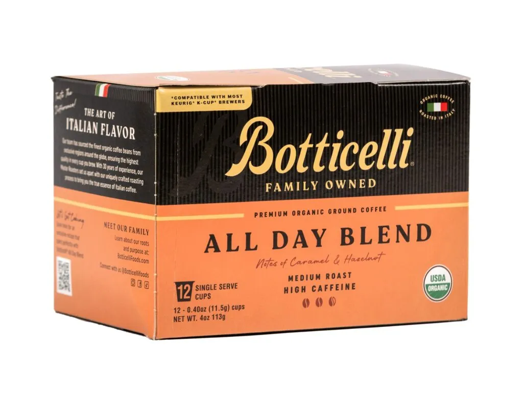 All Day Blend Organic K-Cups 12CT