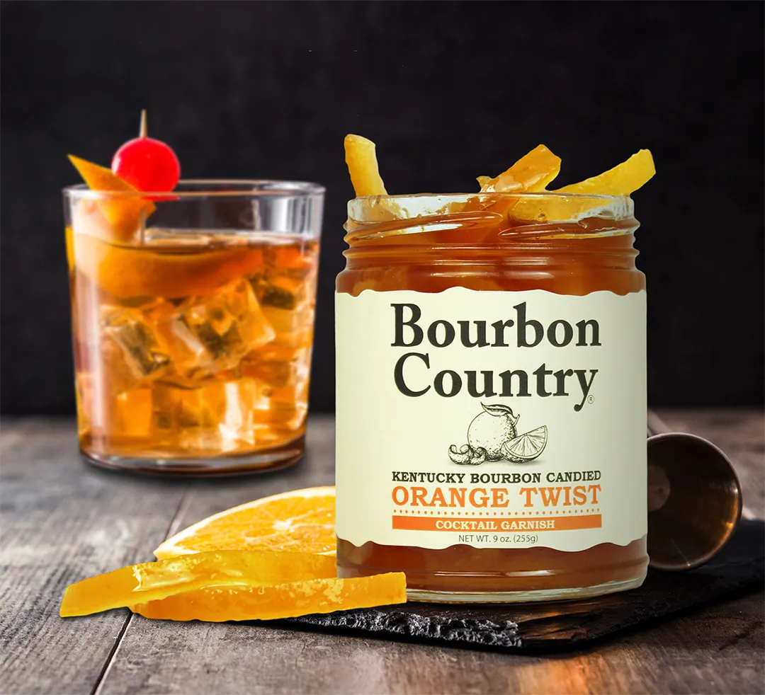 Bourbon Country Kentucky Bourbon Candied Orange Twist