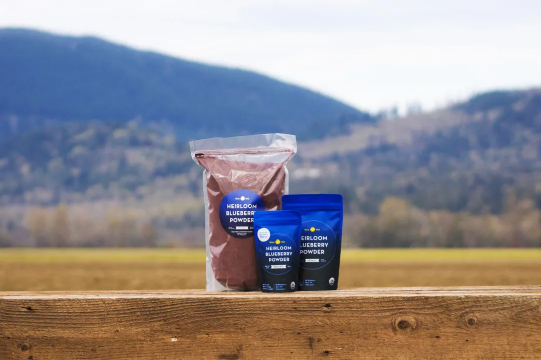 Organic Heirloom Blueberry Powder
