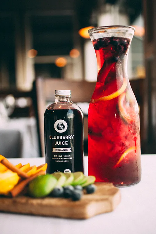 Organic Heirloom Blueberry Juice 