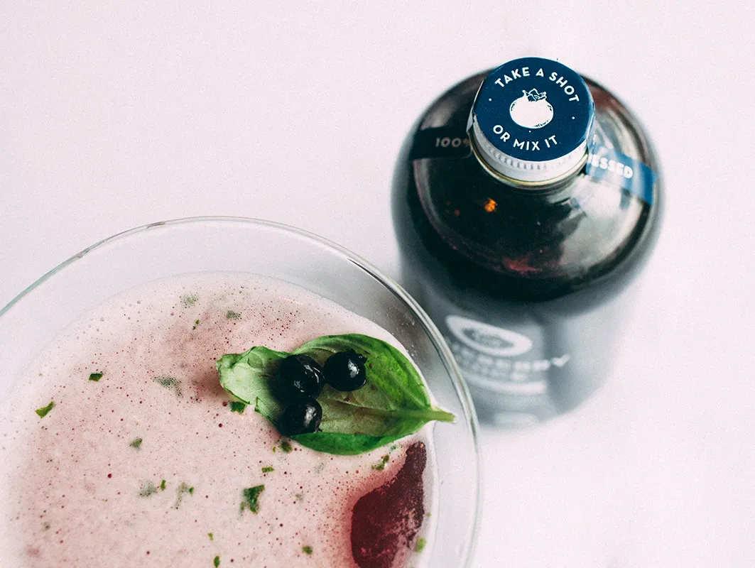 Organic Heirloom Blueberry Juice 