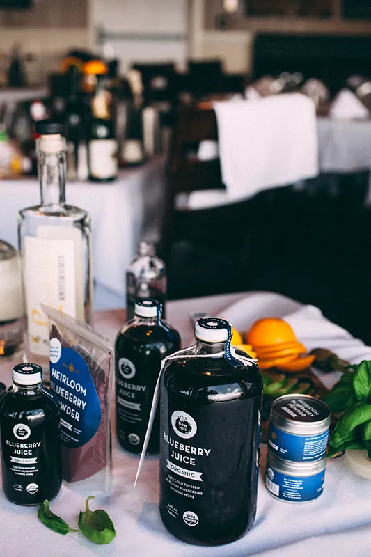Organic Heirloom Blueberry Juice 