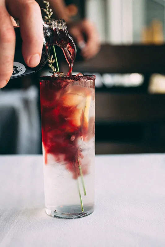 Organic Heirloom Blueberry Juice 