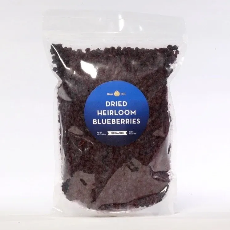 Organic Heirloom Dried Blueberries