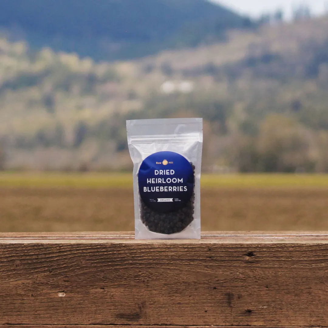 Organic Heirloom Dried Blueberries