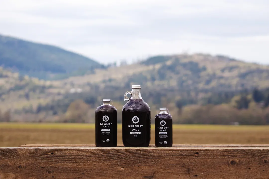 Organic Heirloom Blueberry Juice 