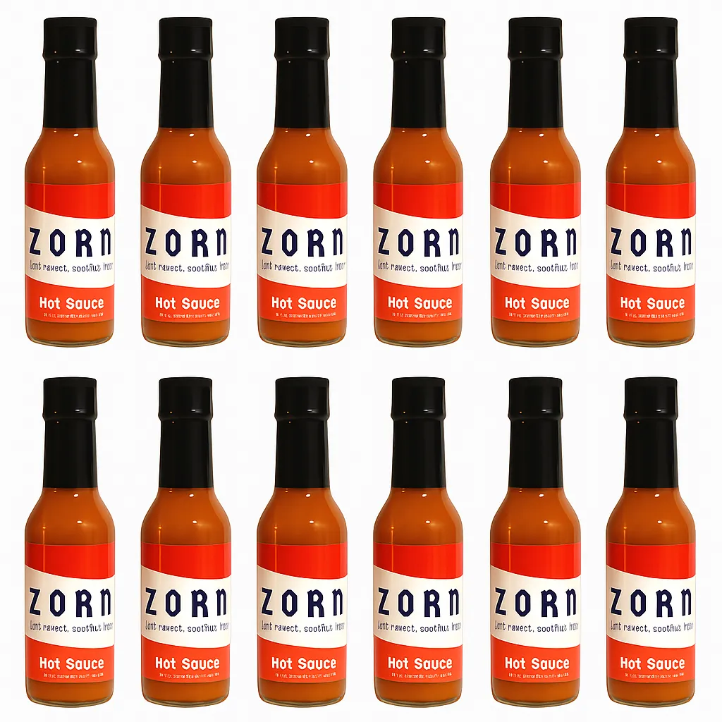 ZORN Hot Sauce - Case of 12 5oz Bottles