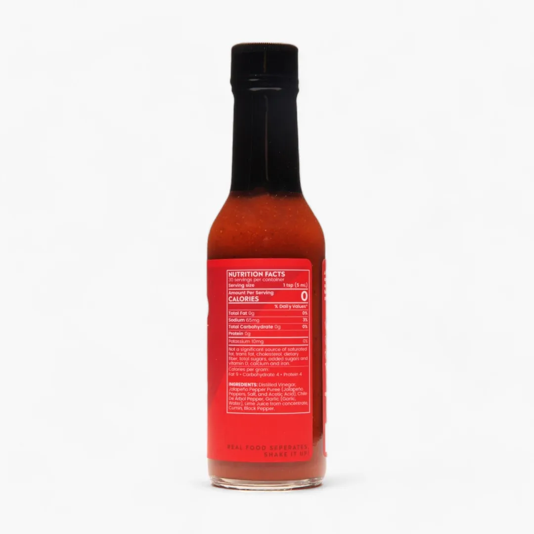 Árbol Chili & Garlic Hot Sauce | Clean Label