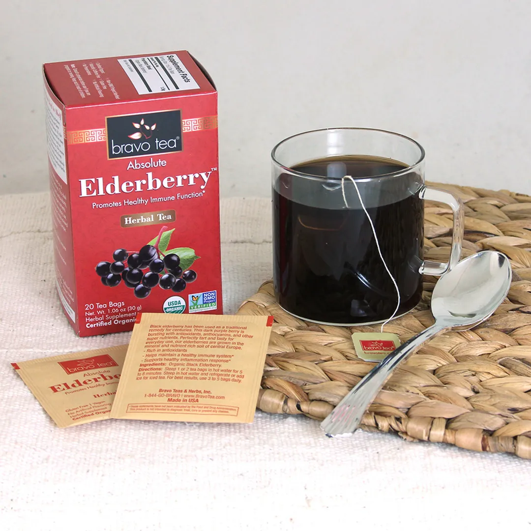 Absolute Elderberry Organic Herbal Tea