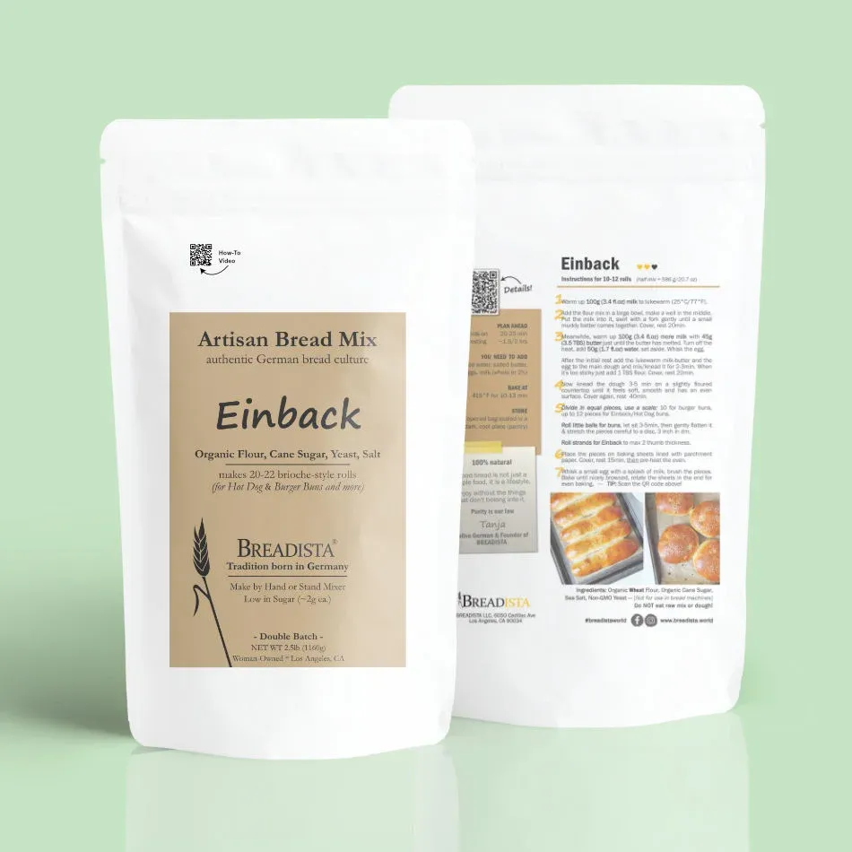 2.5lb Artisan Bread Mix – Einback / Brioche