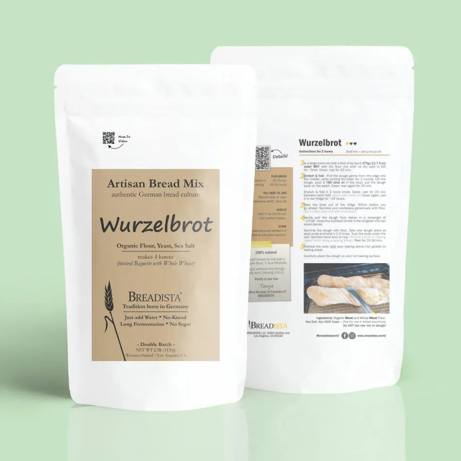 2.5lb Bread Mix – German Wurzelbrot (makes 4)