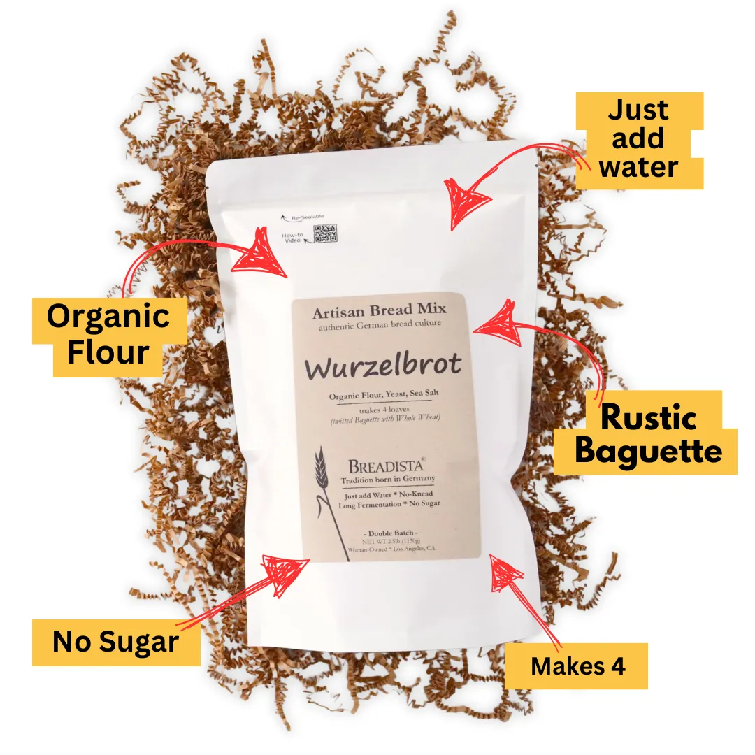 2.5lb Bread Mix – German Wurzelbrot (makes 4)