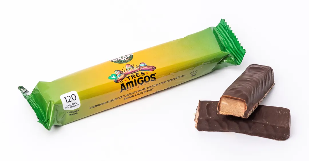 Vegan Tres Amigos™ Candy Bar (Pack of 12) 