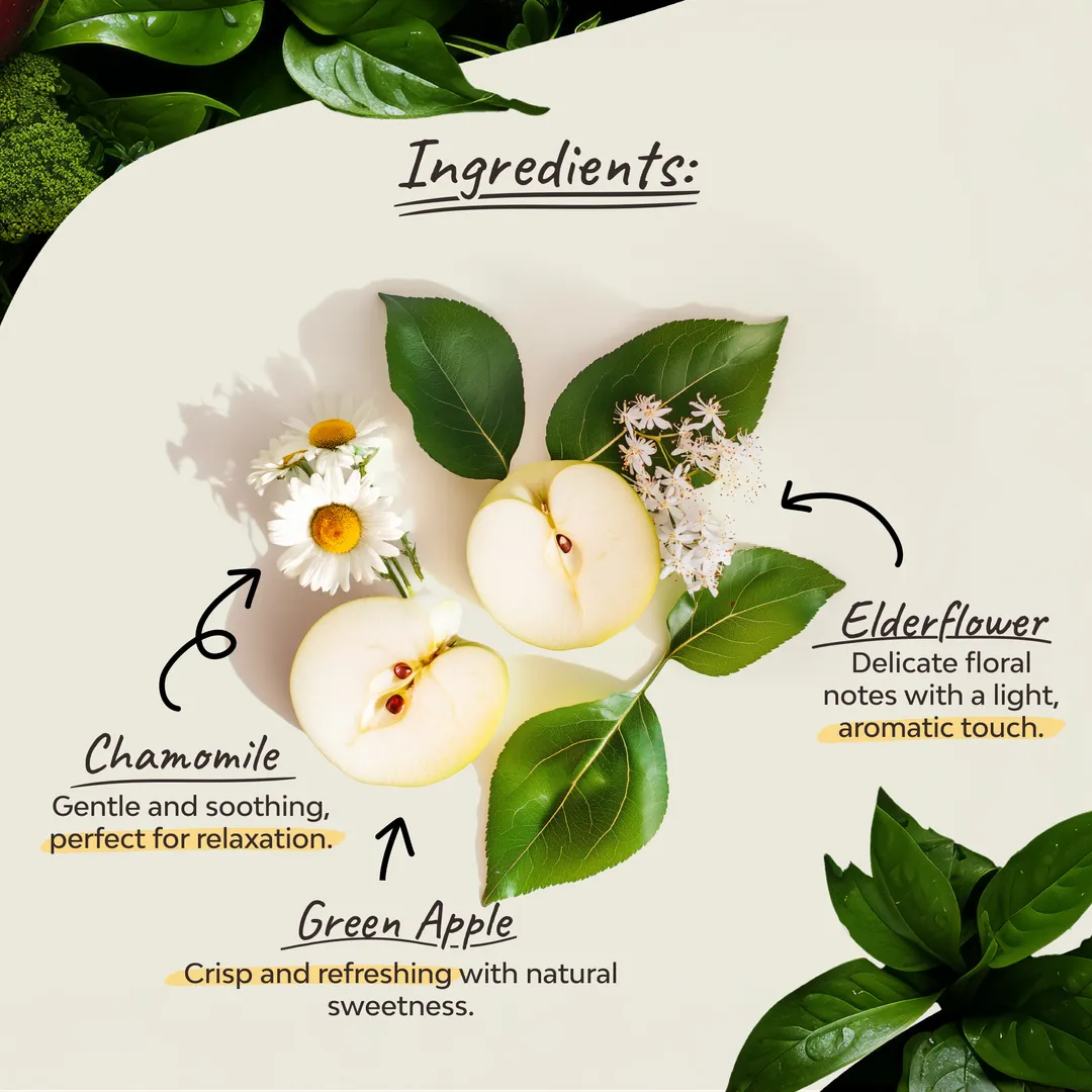 Organsia Herbal Tea - Bedtime Apple with Elderflower