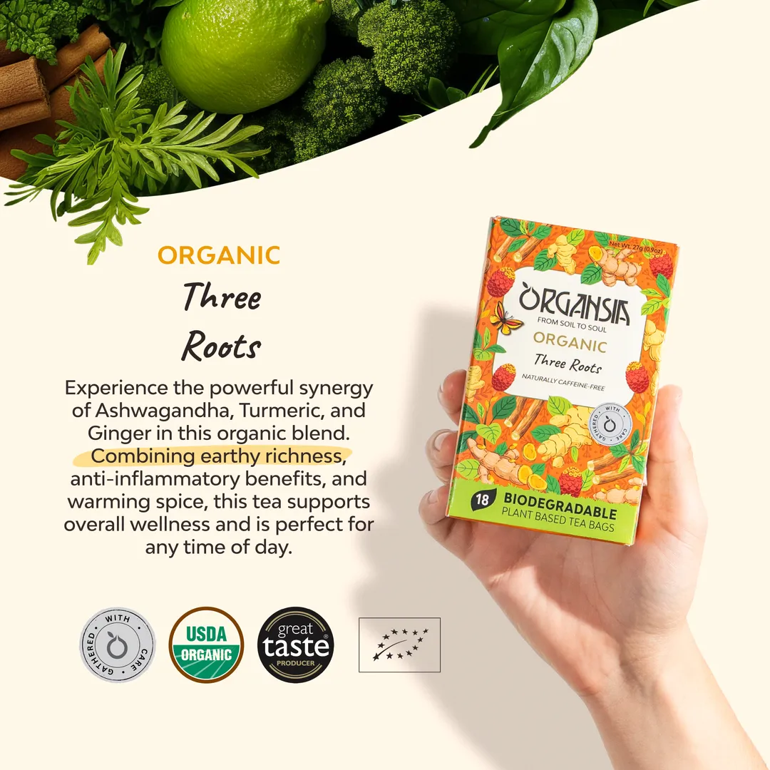 Organsia Herbal Tea - Organic Three Roots 