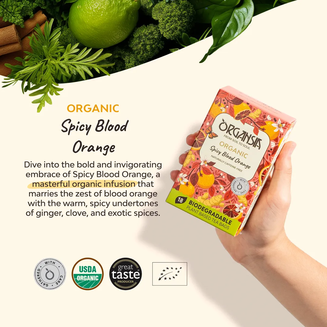 Organsia Herbal Tea - Spicy Blood Orange