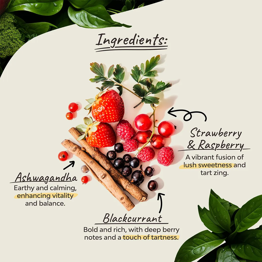 Organsia Herbal Tea - Very Berry with Ashwagandha