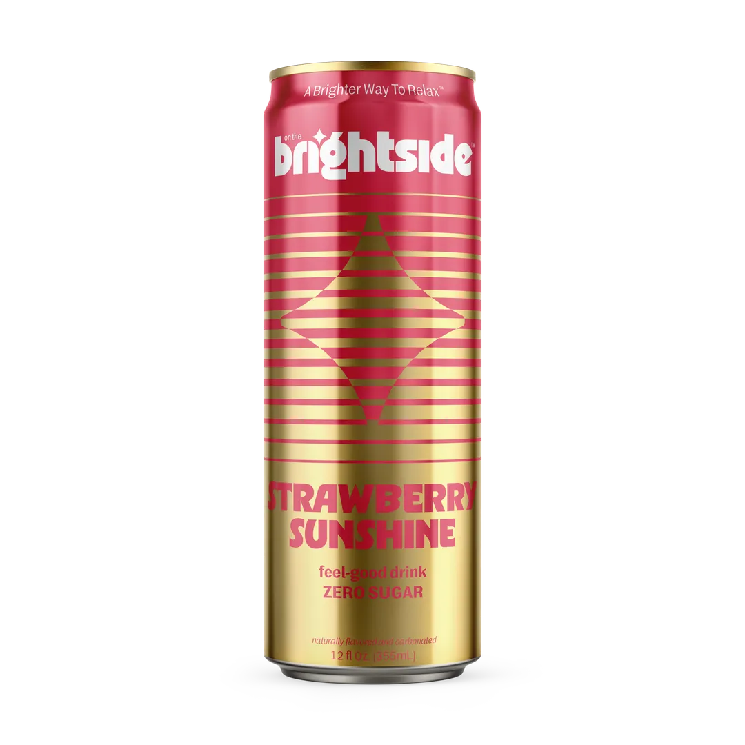 On the Brightside | Feel-Good Drink | Strawberry Sunshine