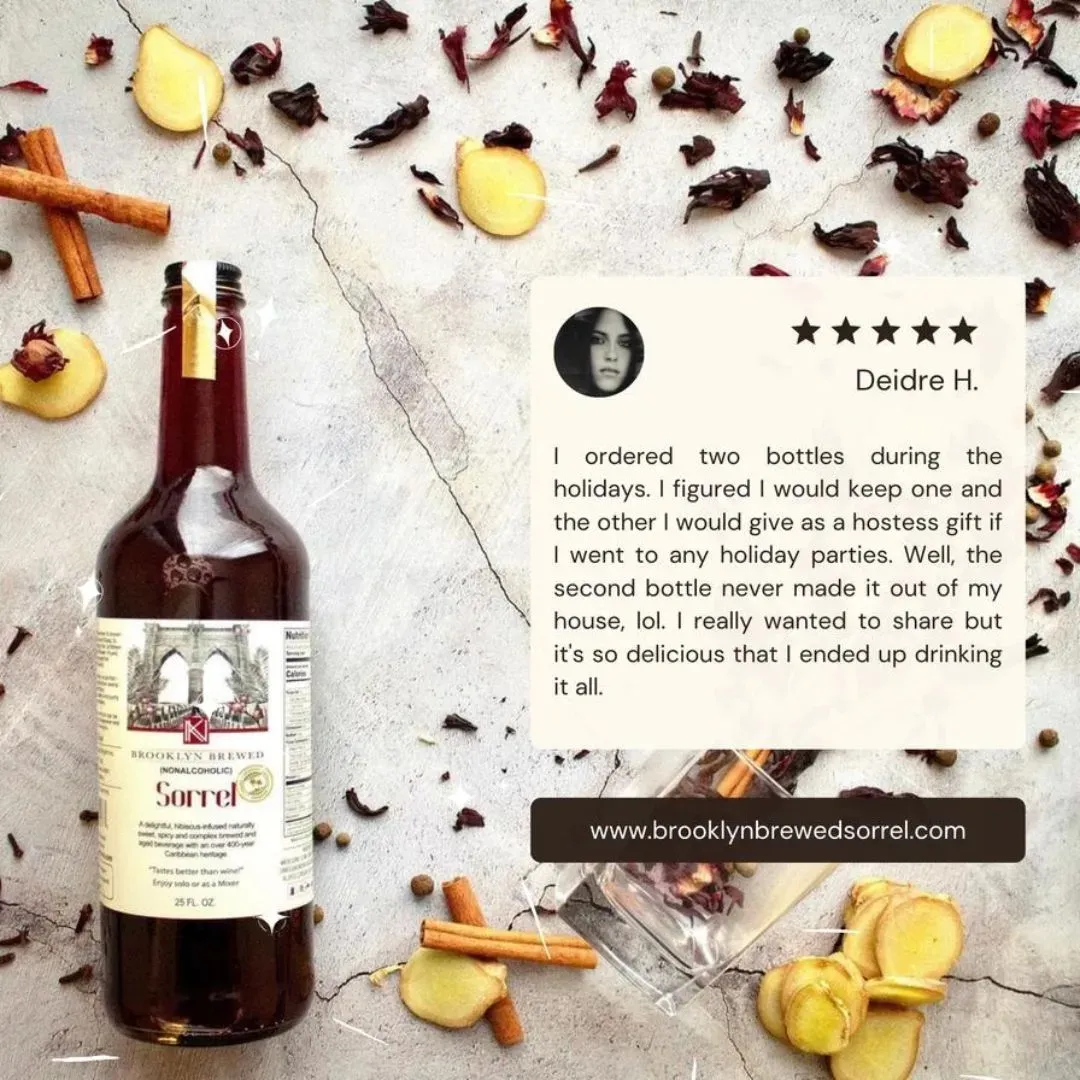 Brooklyn Brewed Sorrel 25oz 