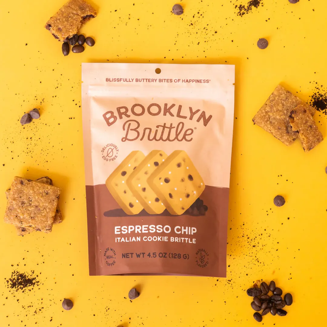Italian Cookie Brittle – Espresso Chip | Pouch Bag