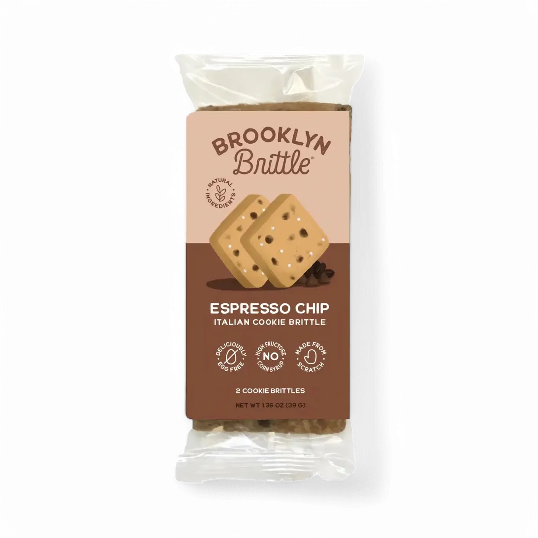 Italian Cookie Brittle – Espresso Chip | Snack Pack