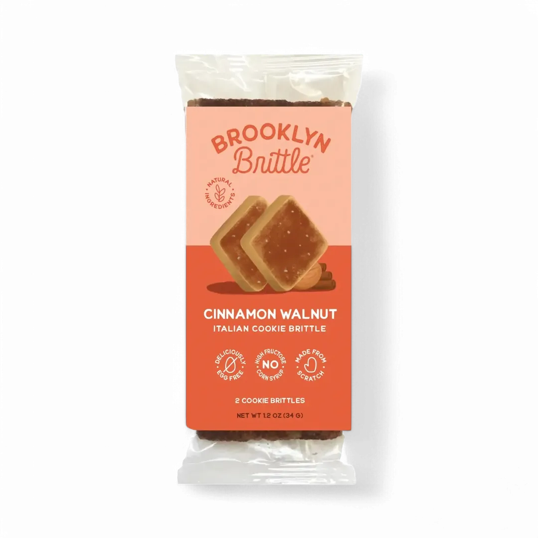 Italian Cookie Brittle – Cinnamon Walnut | Snack Pack