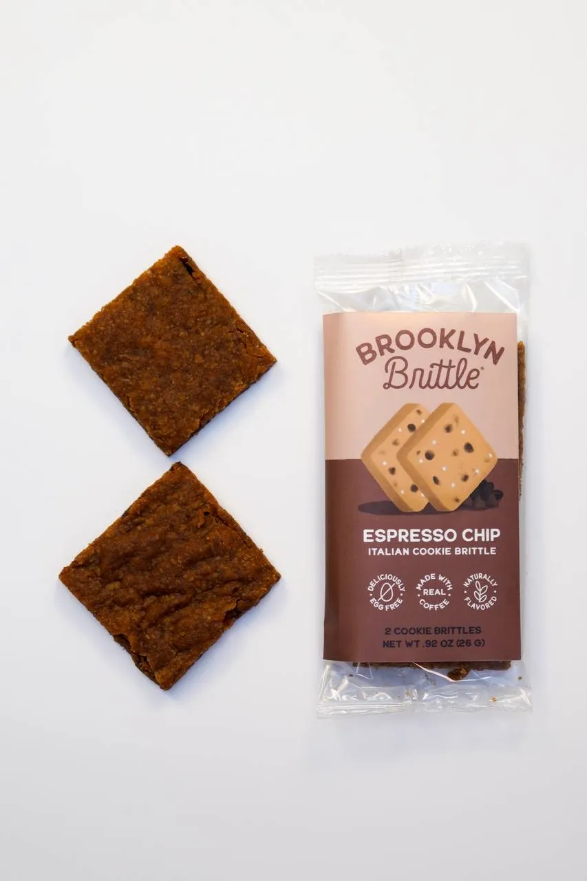 Italian Cookie Brittle – Espresso Chip | Snack Pack