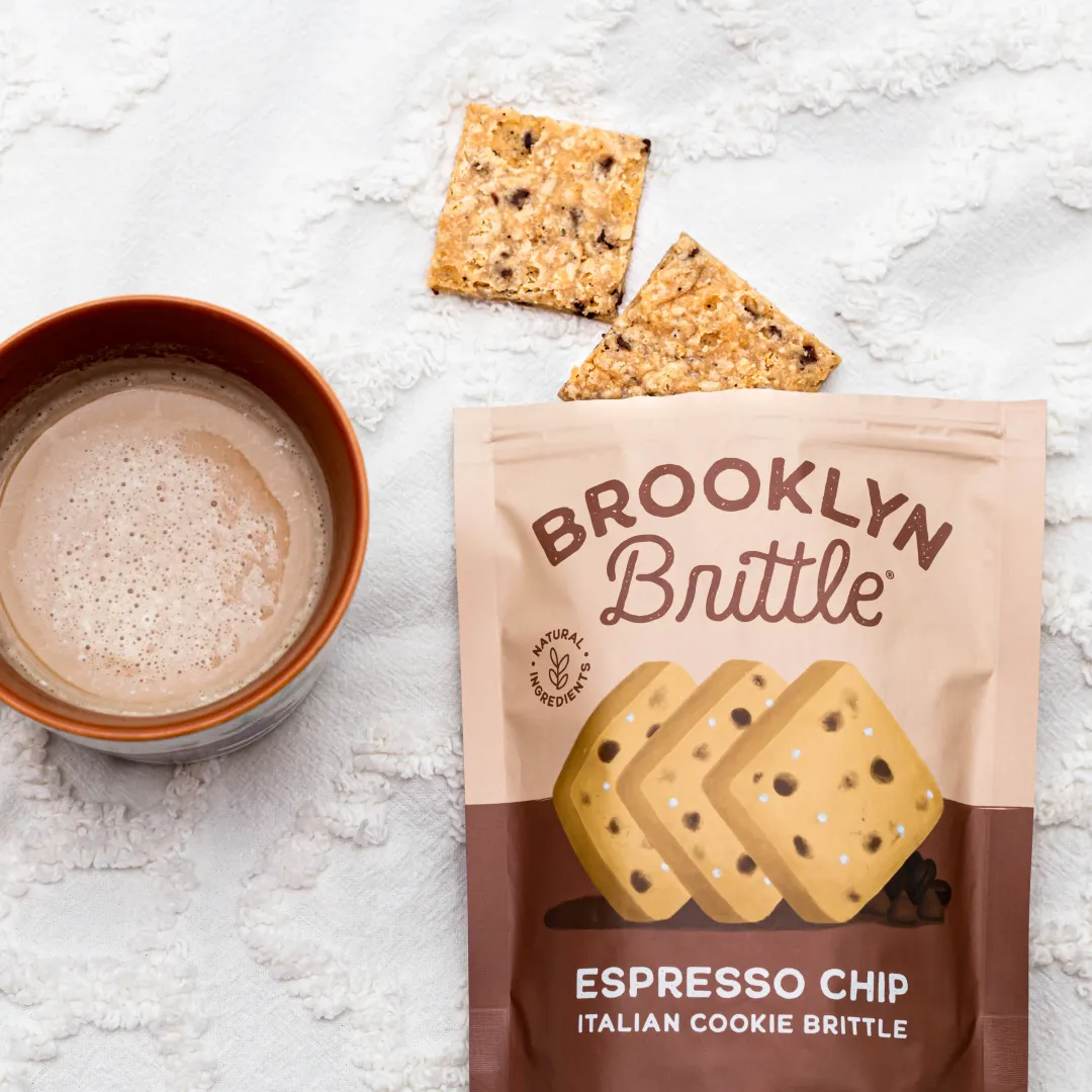 Italian Cookie Brittle – Espresso Chip | Pouch Bag